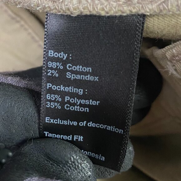 Flint and Tinder 365 Pants Men's 32 x 32 Khaki Tan  Tapered Fit Chino Casual - Picture 8 of 14